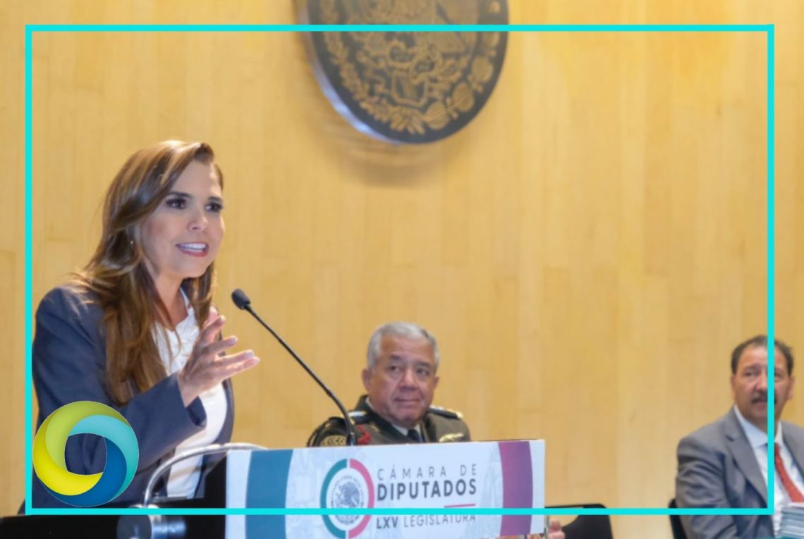 Mara Lezama inaugura ante diputados el Foro de Infraestructura Transformadora