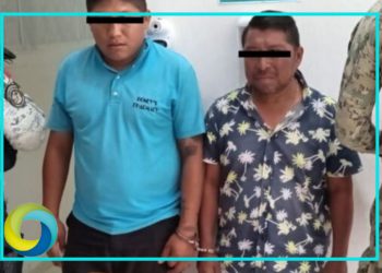 Detienen a dos presuntos narcomenudistas en Puerta Maya, Cozumel
