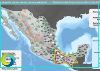 El Clima: Prevén martes con humedad y chubascos en Quintana Roo
