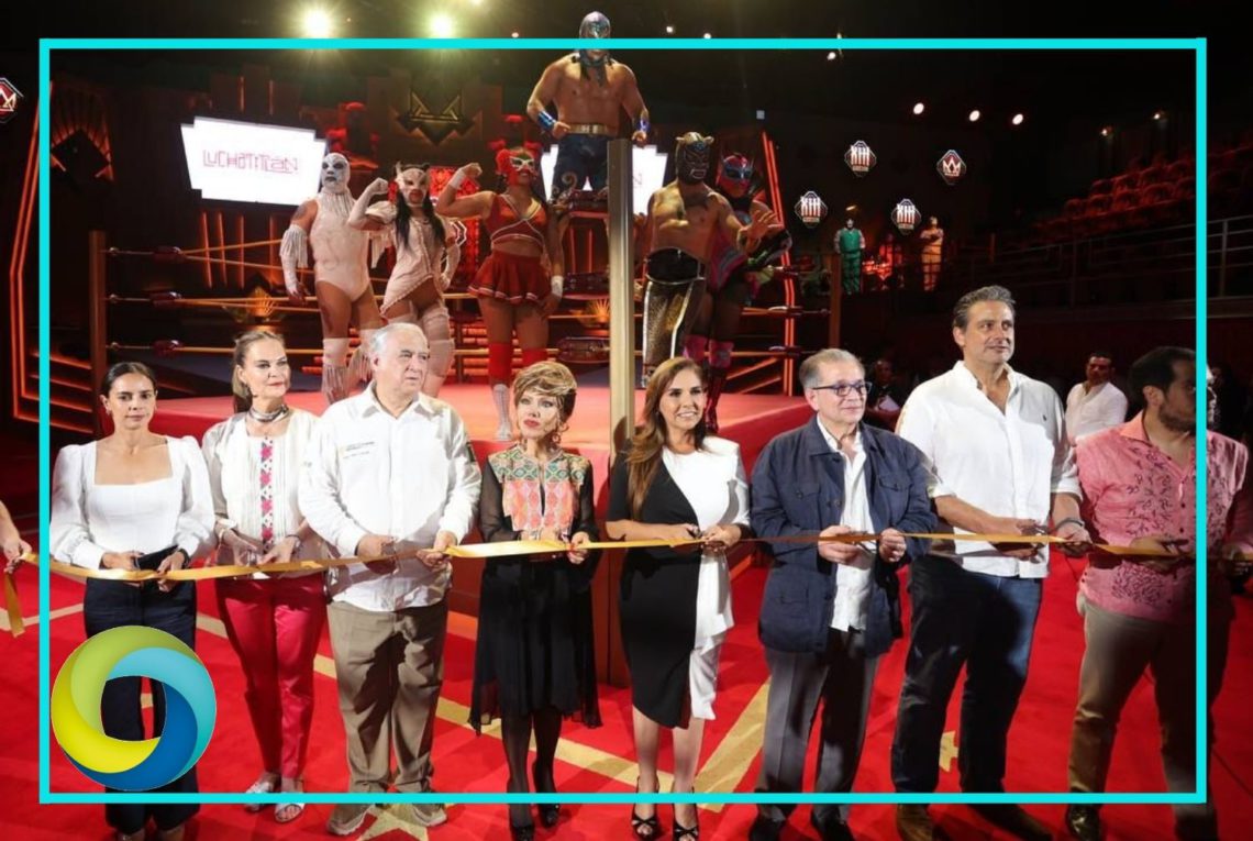 Inauguran la “Casa de la Lucha Libre” como atractivo turístico en Cancún  