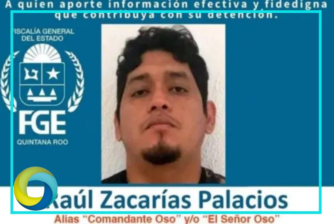 Ofrece la FGE recompensa de 500 mil pesos por la captura de Raúl Zacarías Palacio alias el “Comandante Oso”