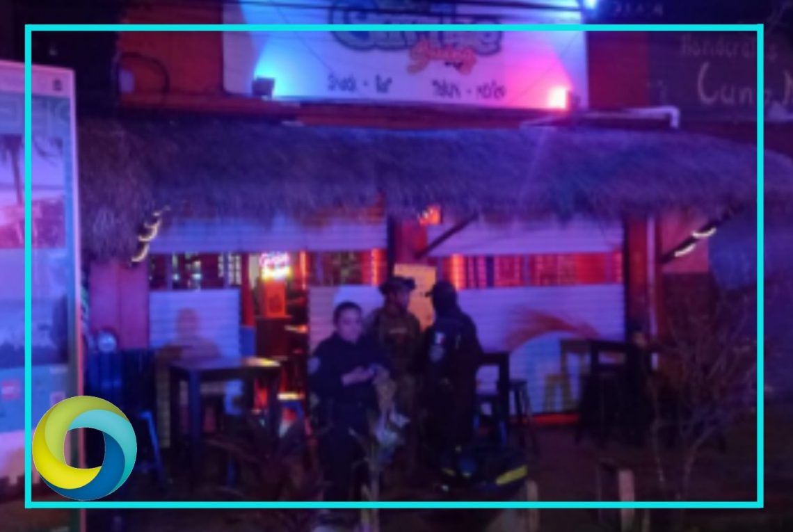 Ataque armado al bar “Caribe Swing” deja un muerto y tres heridos en Tulum