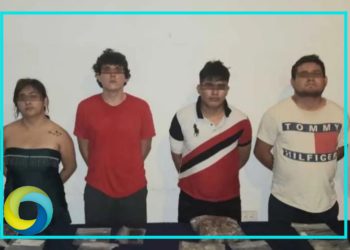Detienen a cuatro presuntos narcomenudistas en Tulum