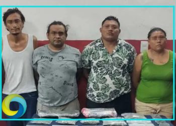 Detienen a cuatro presuntos narcomenudistas en Chetumal