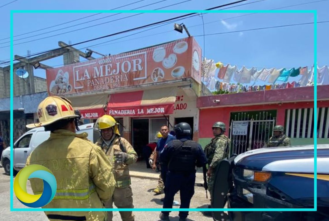Conato de incendio en una panadería genera la movilización de bomberos en Chetumal