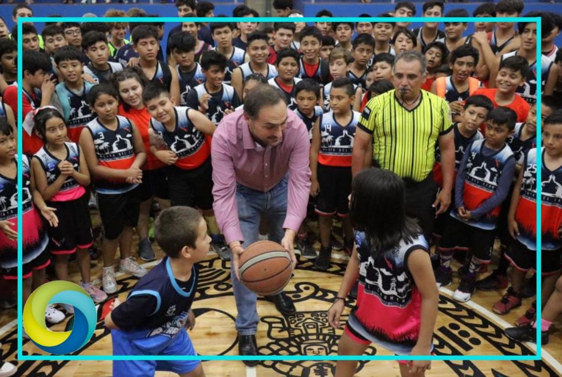 Histórica inauguración del II Torneo de la Liga Municipal Infantil y Juvenil de Baloncesto en Solidaridad