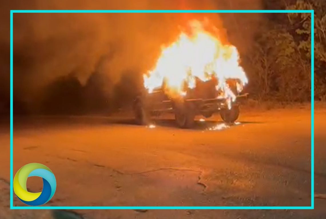 Incendian el vehículo de un periodista en Tulum