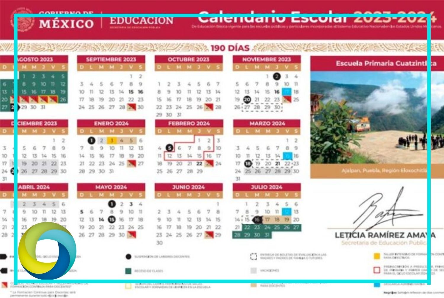 SEP da a conocer calendario escolar 2023-2024: Estas serán las vacaciones que habrán - El 