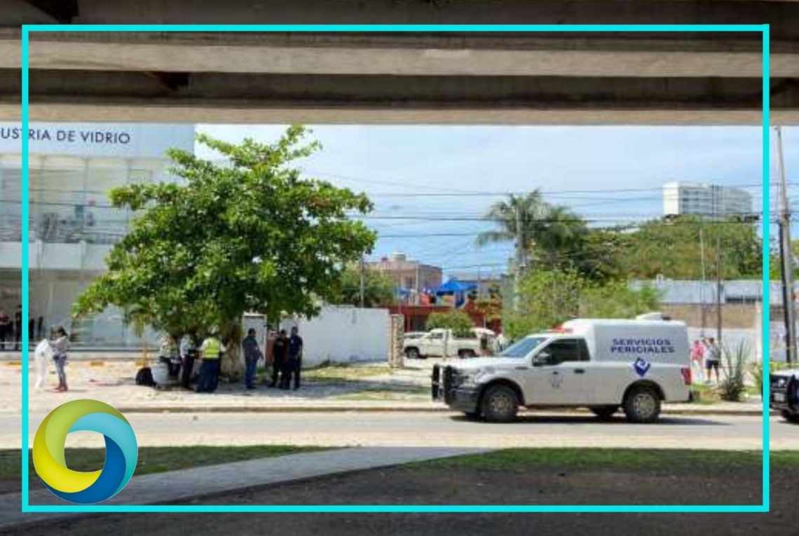 Joven se suicida al saltar del puente vehicular de la Bonampak en Cancún